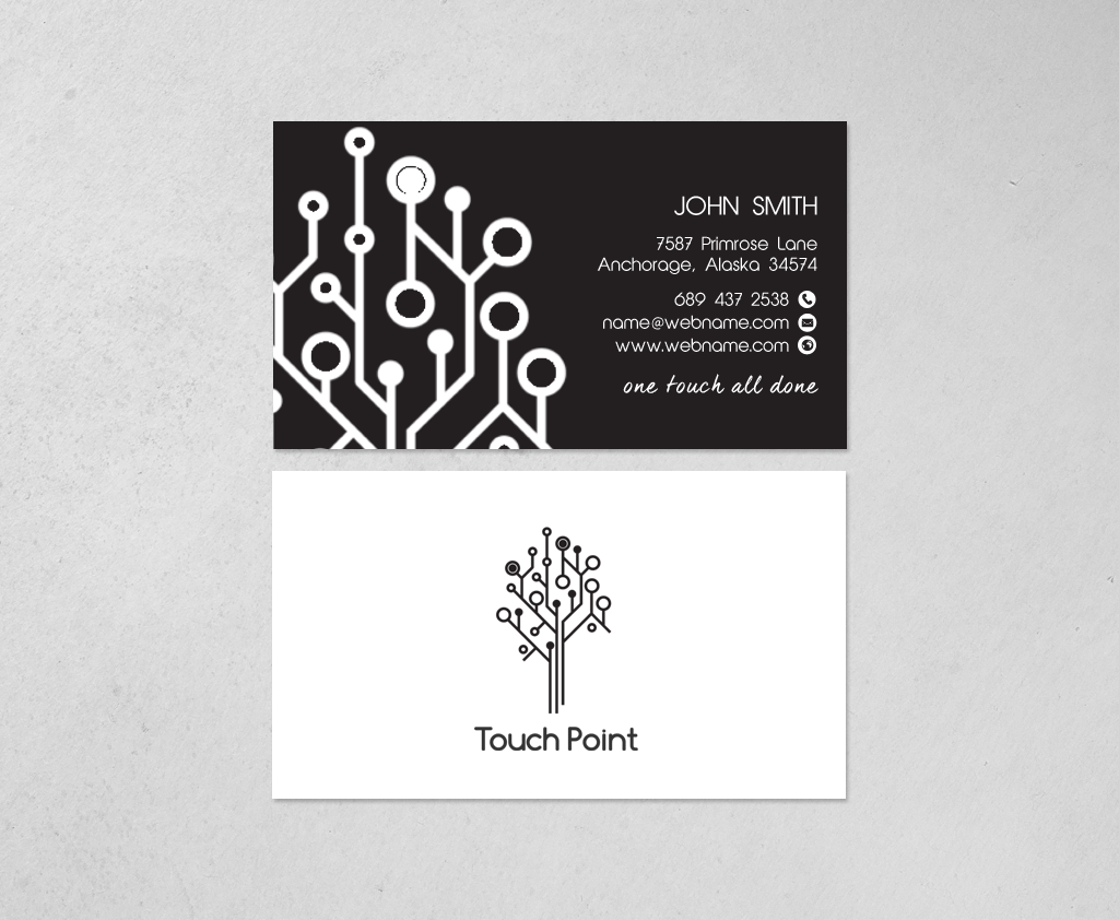 Business Card Design by chandrayaan.creative for Touch Point | Design #12292108