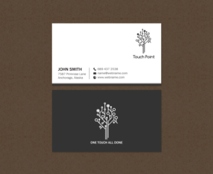 Business Card Design by chandrayaan.creative for Touch Point | Design: #12297734