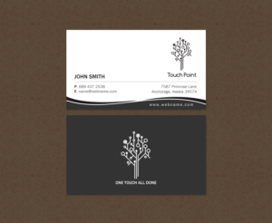 Business Card Design by chandrayaan.creative for Touch Point | Design: #12297741