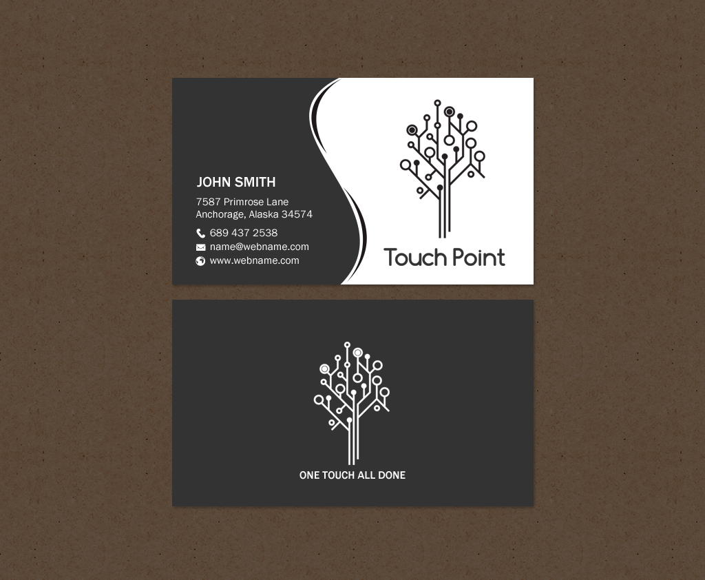 Business Card Design by chandrayaan.creative for Touch Point | Design #12297755