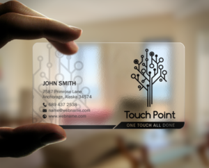 Business Card Design by chandrayaan.creative for Touch Point | Design: #12302220