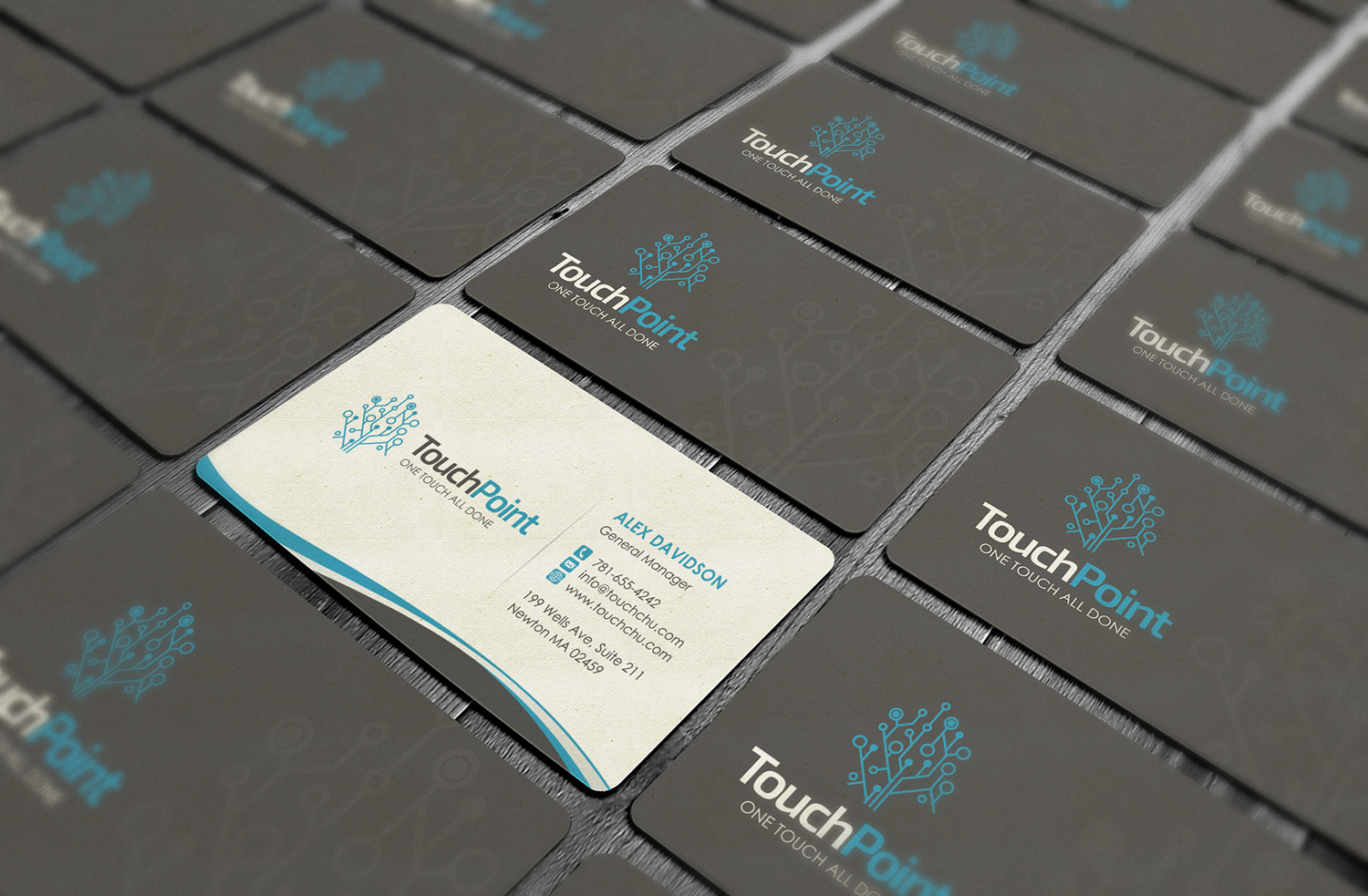 Diseño de Tarjeta de Presentación por logodentity para Touch Point | Diseño #12292834