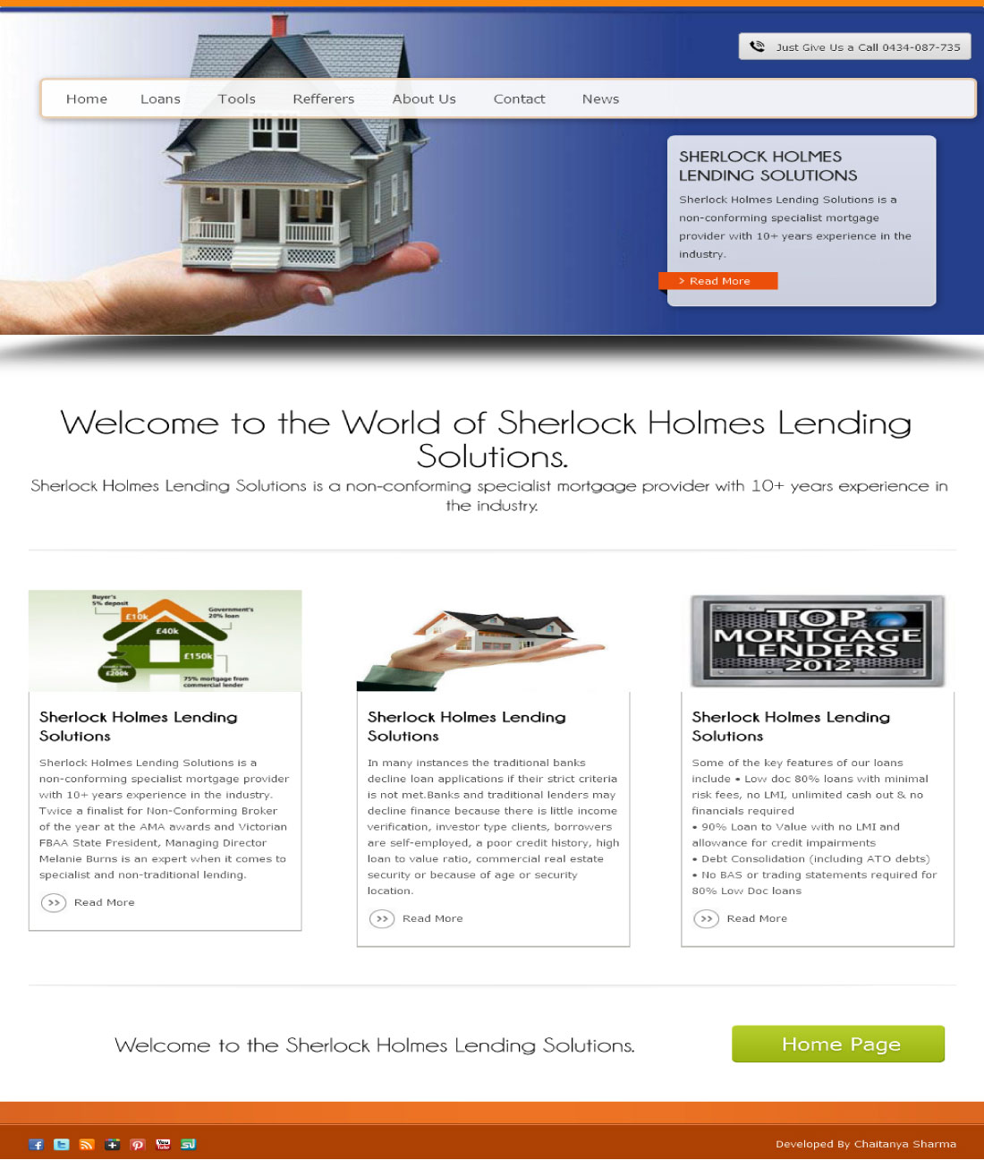 Web Design by Chaitanya S. for this project | Design #2416444