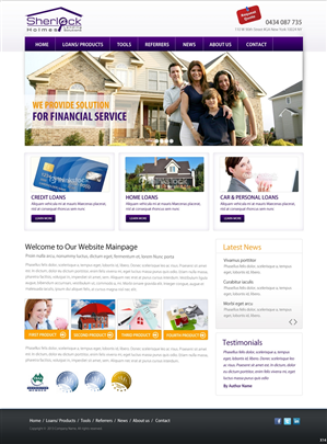 Web Design by pb for this project | Design: #2447036