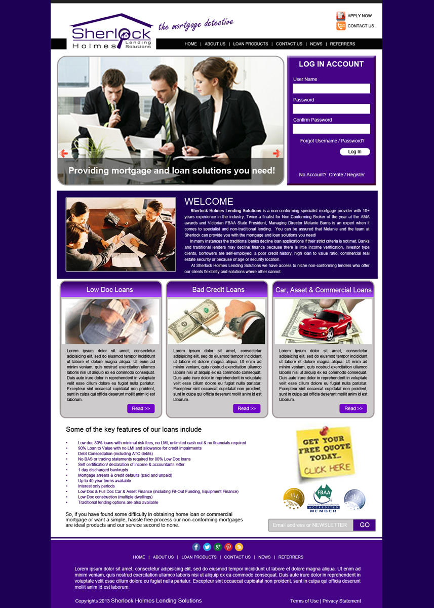 Diseño Web por noelopan1955 para este proyecto | Diseño #2402953