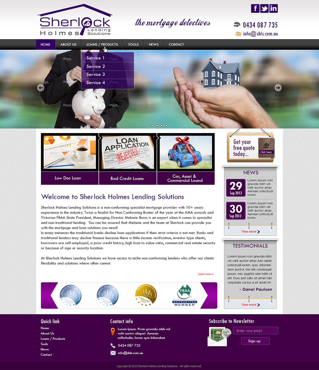 Diseño Web por Tanvir para este proyecto | Diseño #2406839