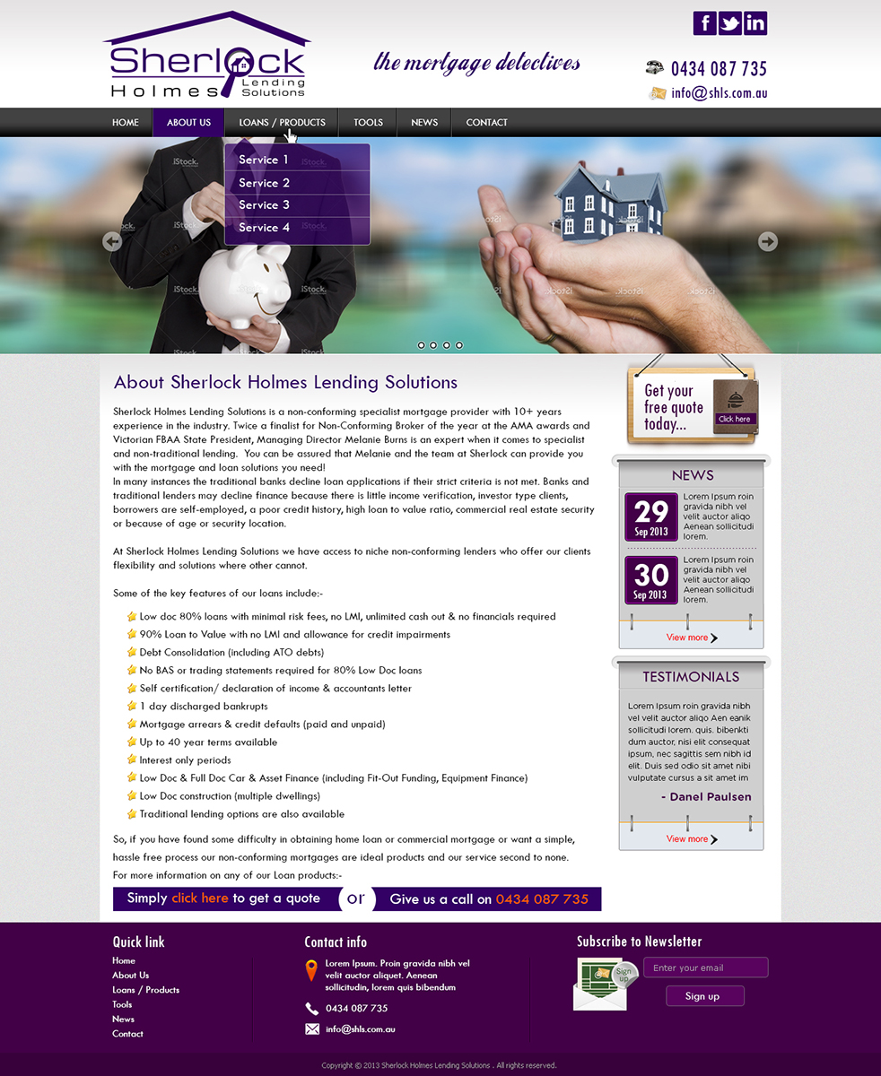 Web Design by Tanvir for this project | Design #2406953