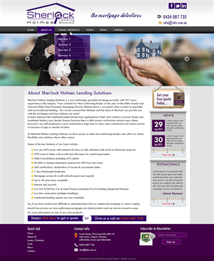 Web Design by Tanvir for this project | Design: #2406953