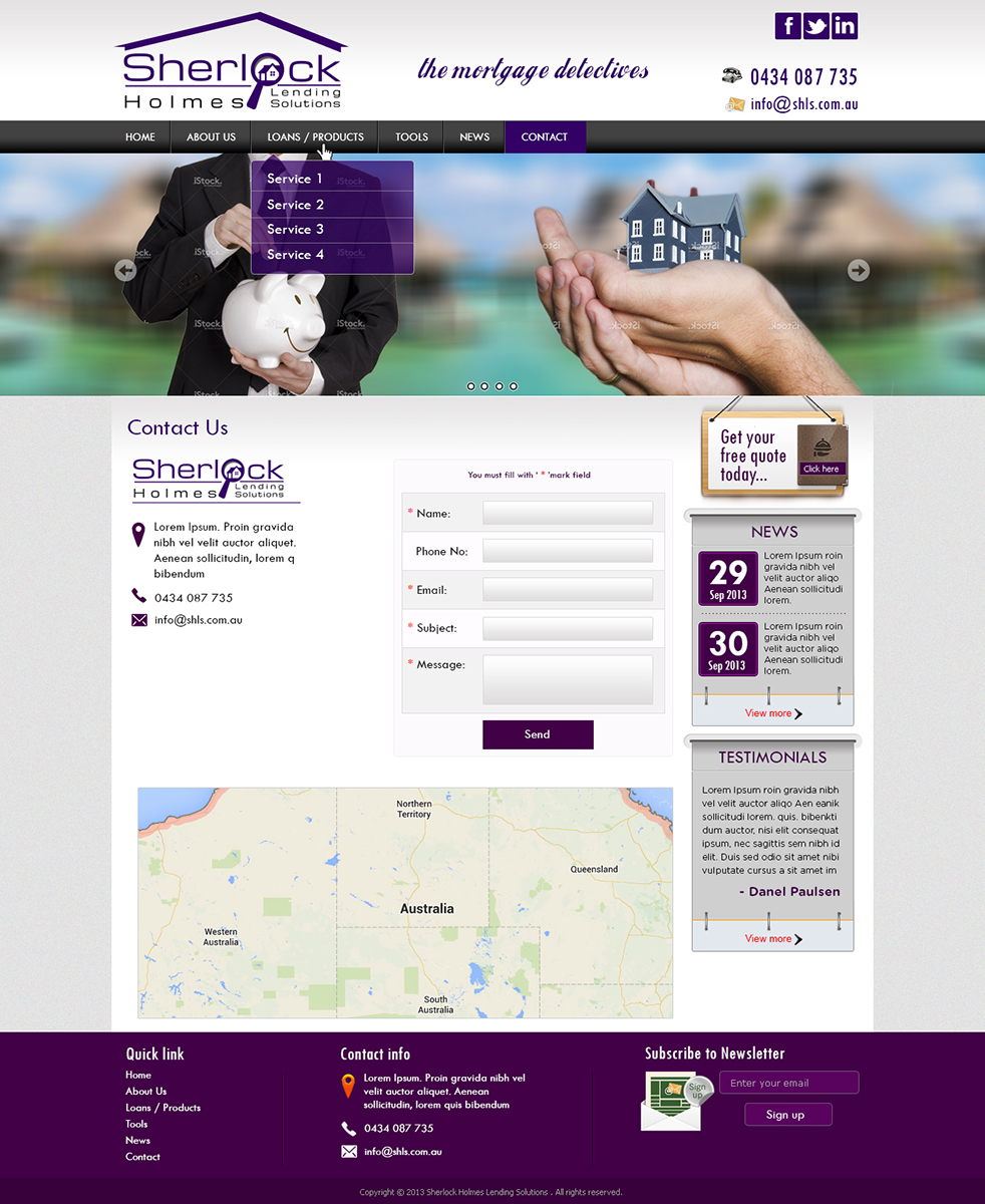 Web Design by Tanvir for this project | Design #2407156
