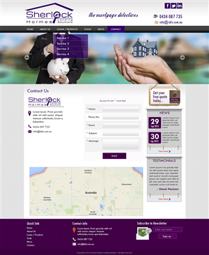 Web Design by Tanvir for this project | Design: #2407156