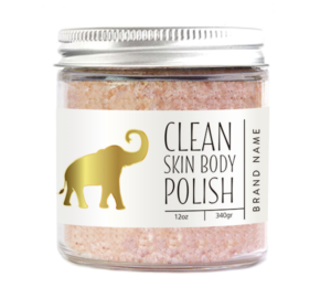 Elegant and modern body scrub for organic junkies | Packaging Design by Soluciones Creativas
