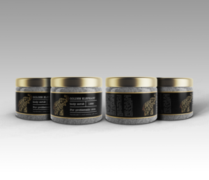 Elegant and modern body scrub for organic junkies | Packaging Design by Shark1