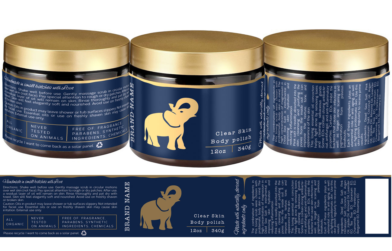 Packaging Design by 55rova for Beauty by Allison | Design #12313185