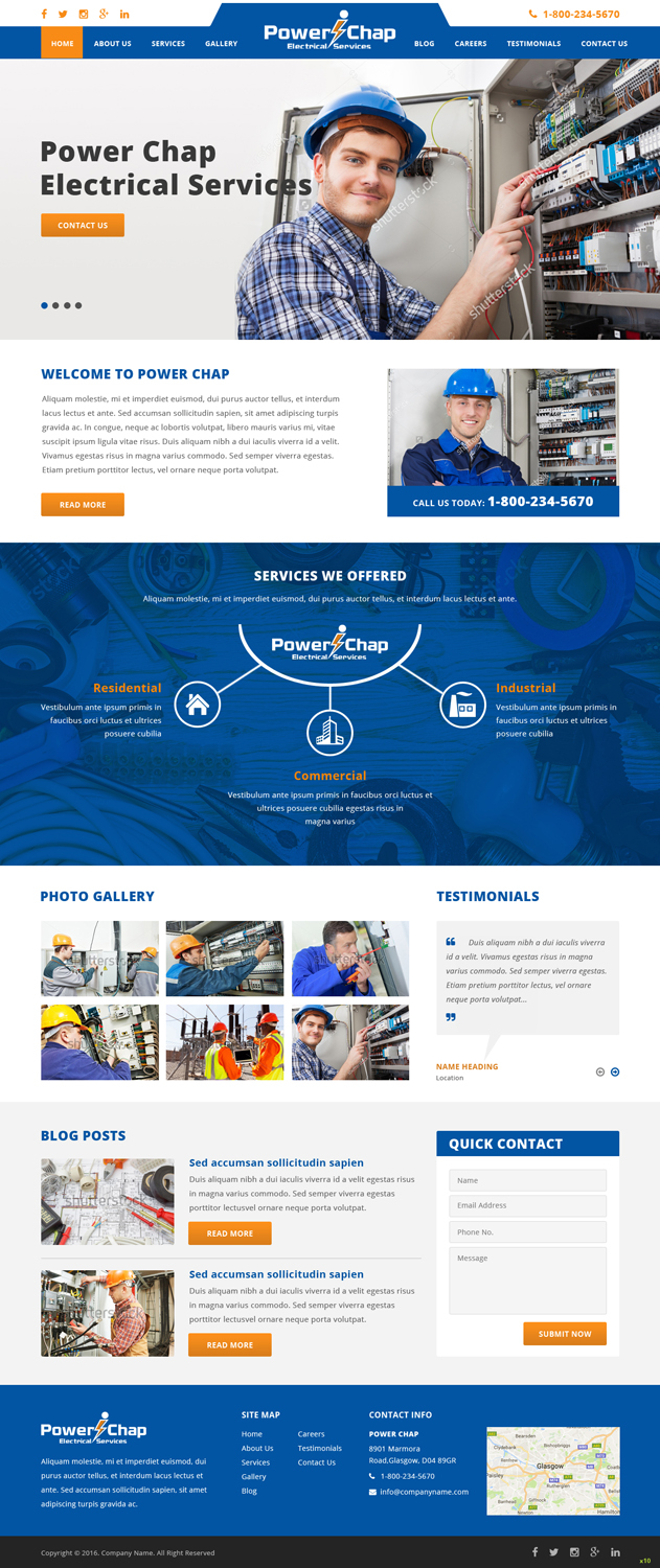 Web Design by pb for PowerChap | Design #12277267