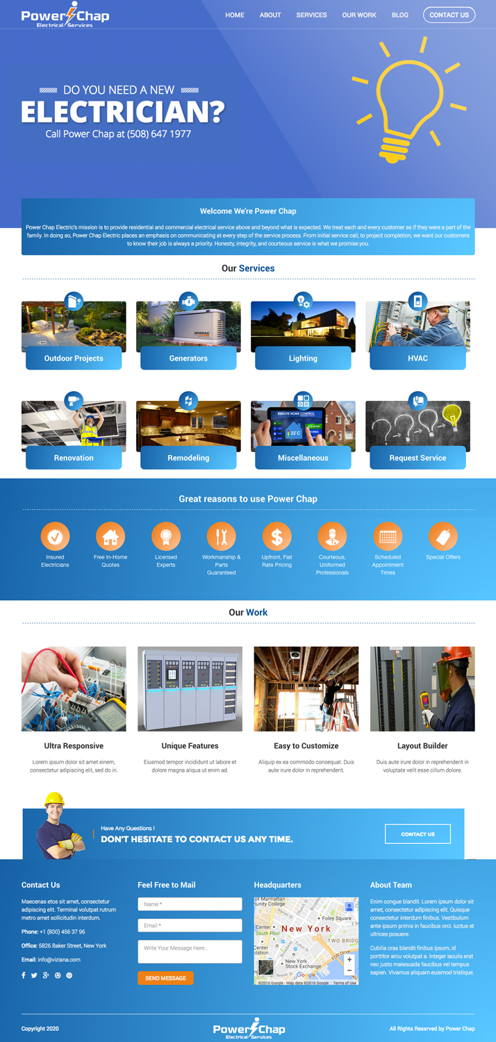 Web Design by cCopilot for PowerChap | Design #12308768