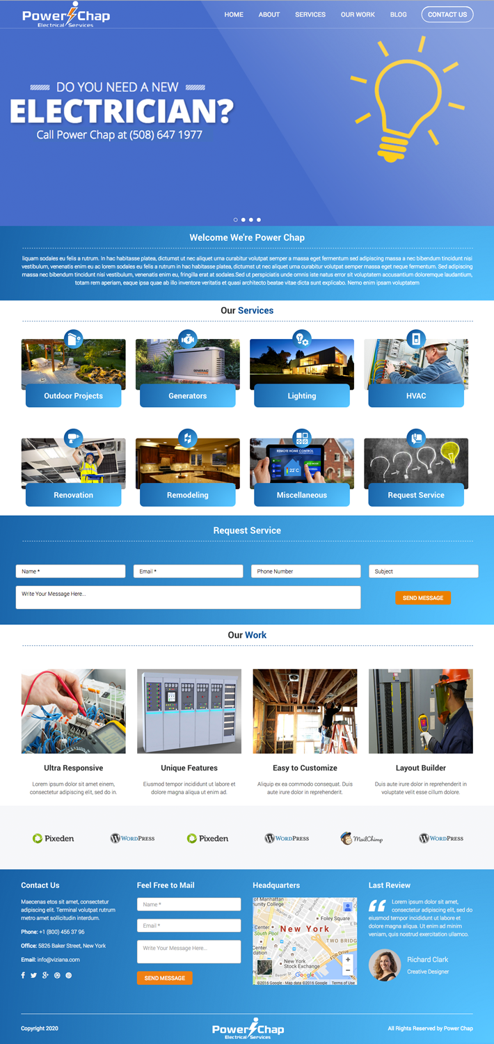 Diseño Web por cCopilot para PowerChap | Diseño #12308769