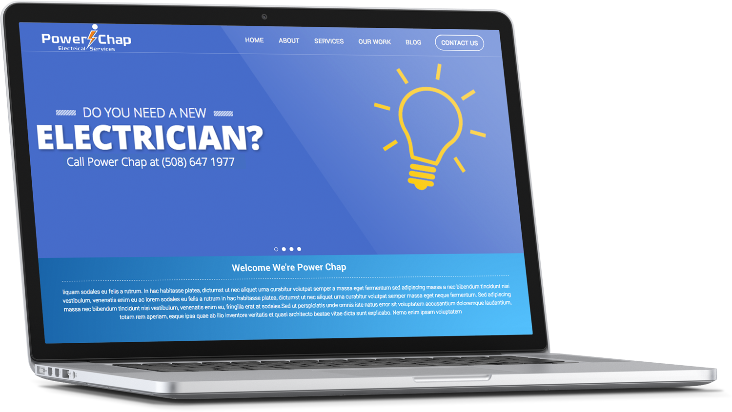 Diseño Web por cCopilot para PowerChap | Diseño #12308804