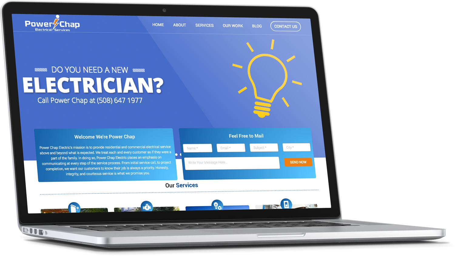 Web Design by cCopilot for PowerChap | Design #12308806