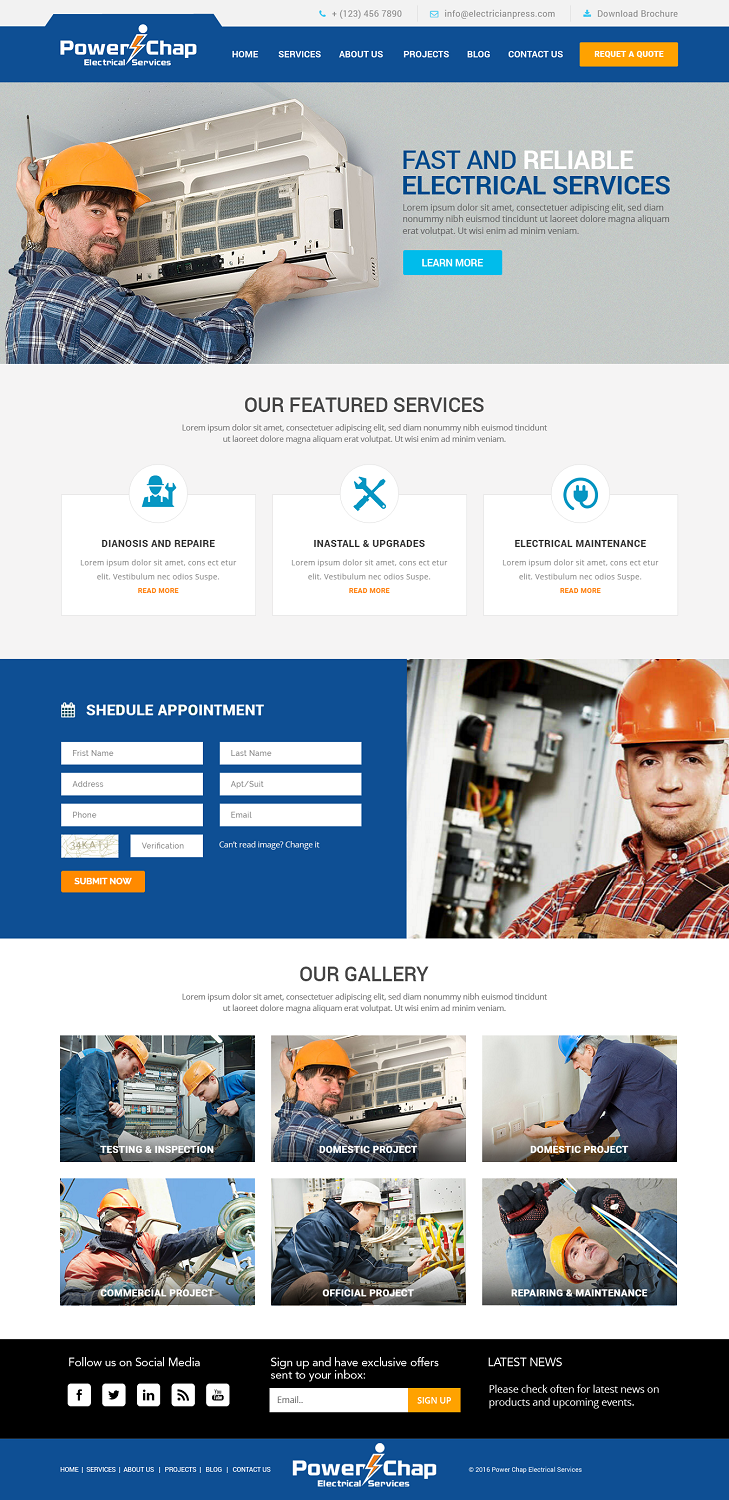 Web Design by Ayesha Khan for PowerChap | Design #12271178