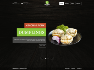 Consumer Product Goods (Food) website | Web Design by ThemeDesk Technology