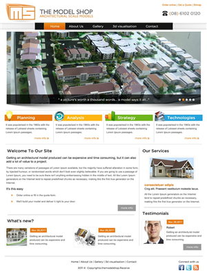 Web Design by pb for this project | Design: #508973