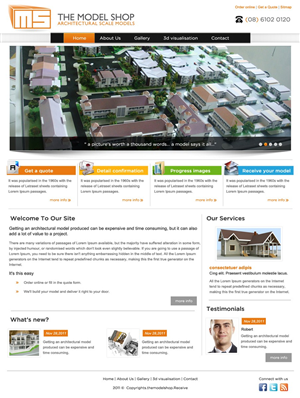 Web Design par pb pour ce projet | Design : #509974
