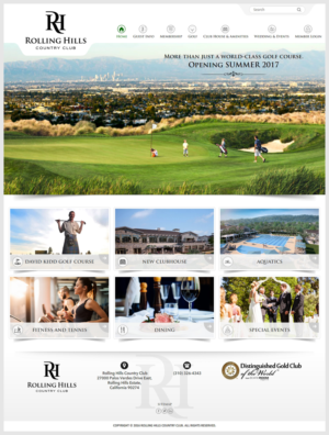 Diseño Web por -Marc- para Rolling Hills Country Club | Diseño: #12511271