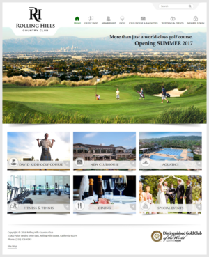 Diseño Web por -Marc- para Rolling Hills Country Club | Diseño: #12511563