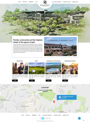 Diseño Web por pb para Rolling Hills Country Club | Diseño: #12285302