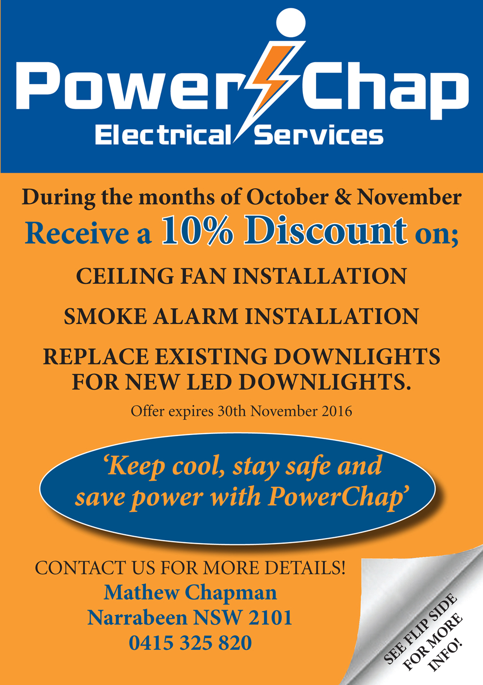 Design de Flyer par nfmservice pour PowerChap | Design #12285537