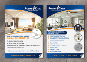 Design de Flyer par alex989 pour PowerChap | Design : #12303013