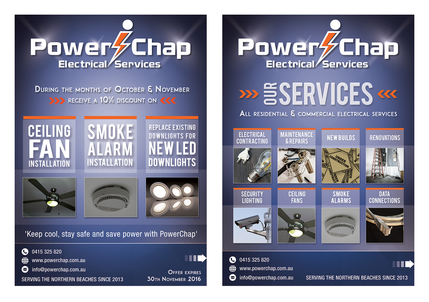 Flyer Design by RAZORGRAPHICS for PowerChap | Design #12280594