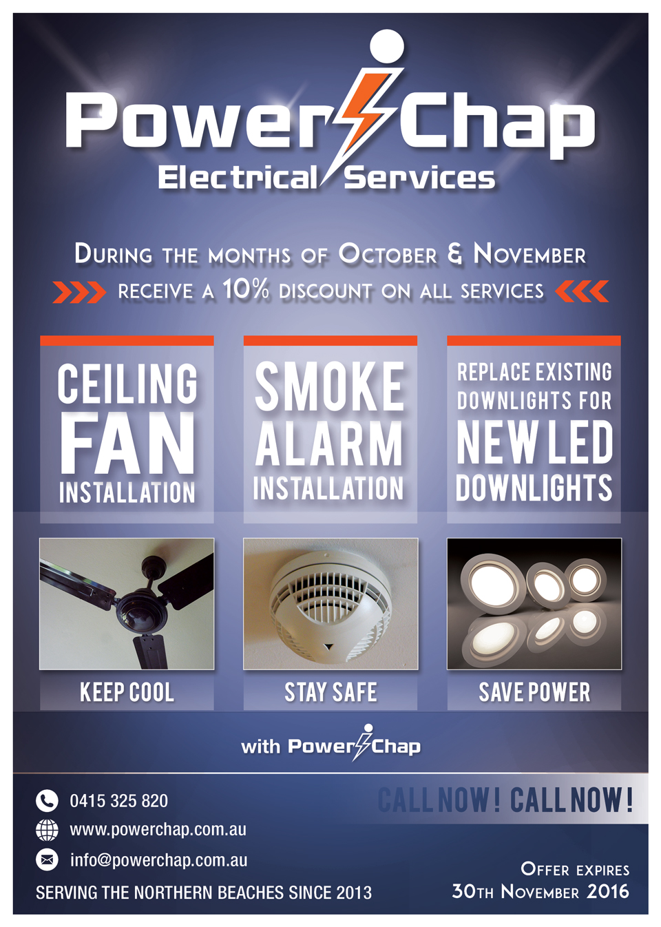 Flyer-Design von RAZORGRAPHICS für PowerChap | Design #12290551