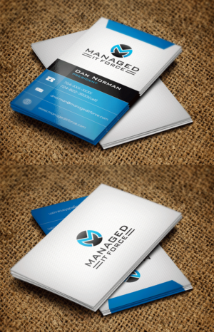 New Managed IT company needs a business card | Business Card Design by Riz'