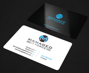 Business Card Design by premnice for Managed IT Force, LLC | Design: #12271416