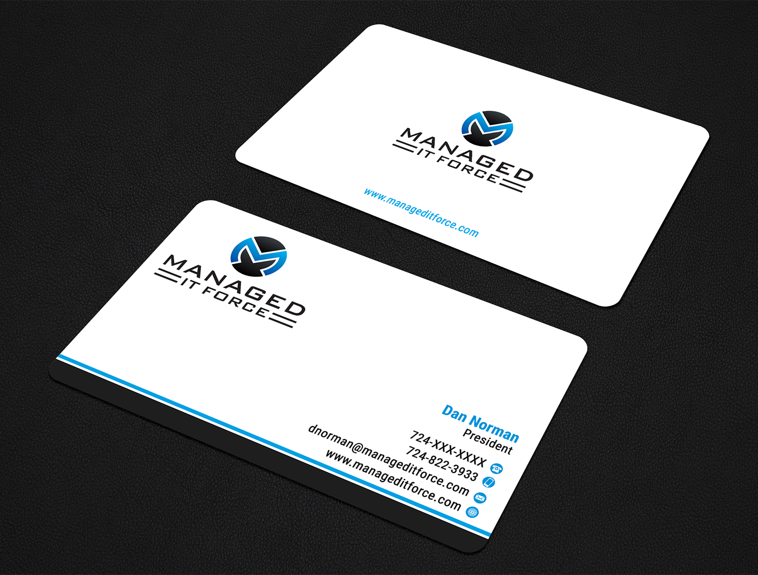 Business Card Design by premnice for Managed IT Force, LLC | Design #12273151