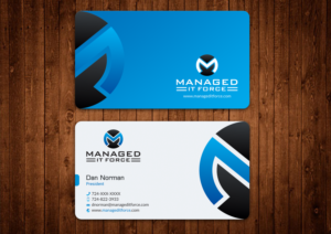 Business Card Design by Alaminenterprise for Managed IT Force, LLC | Design #12273523