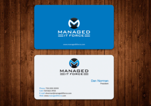 Business Card Design by Alaminenterprise for Managed IT Force, LLC | Design: #12273683