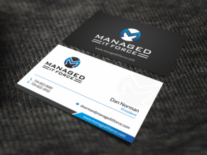 Business Card Design by SKYdesign for Managed IT Force, LLC | Design: #12269593