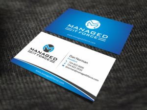 Business Card Design by SKYdesign for Managed IT Force, LLC | Design: #12274149