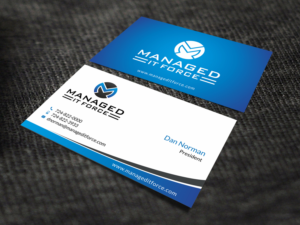 Business Card Design by SKYdesign for Managed IT Force, LLC | Design: #12274150