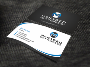 Business Card Design by SKYdesign for Managed IT Force, LLC | Design: #12274193