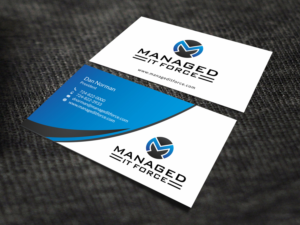 Business Card Design by SKYdesign for Managed IT Force, LLC | Design: #12274199