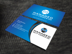 Business Card Design by SKYdesign for Managed IT Force, LLC | Design: #12274206