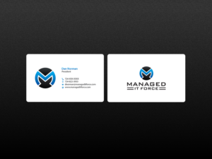 Business Card Design by Creations Box 2015 for Managed IT Force, LLC | Design: #12274803