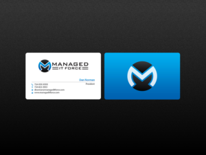 Business Card Design by Creations Box 2015 for Managed IT Force, LLC | Design: #12274804