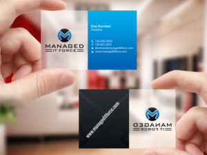 Business Card Design by Creations Box 2015 for Managed IT Force, LLC | Design: #12274807
