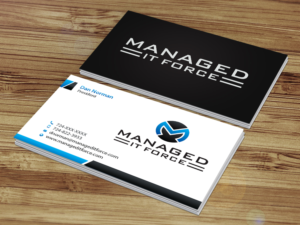 Business Card Design by Creations Box 2015 for Managed IT Force, LLC | Design: #12274809