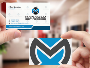 Business Card Design by Creations Box 2015 for Managed IT Force, LLC | Design: #12274817