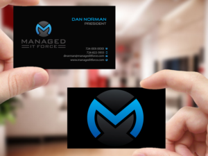Diseño de Tarjeta de Presentación por Creations Box 2015 para Managed IT Force, LLC | Diseño: #12274820